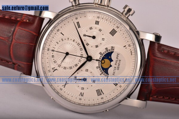 Patek Philippe Grand Complication Chrono Watch Steel 7141G Best Replica
